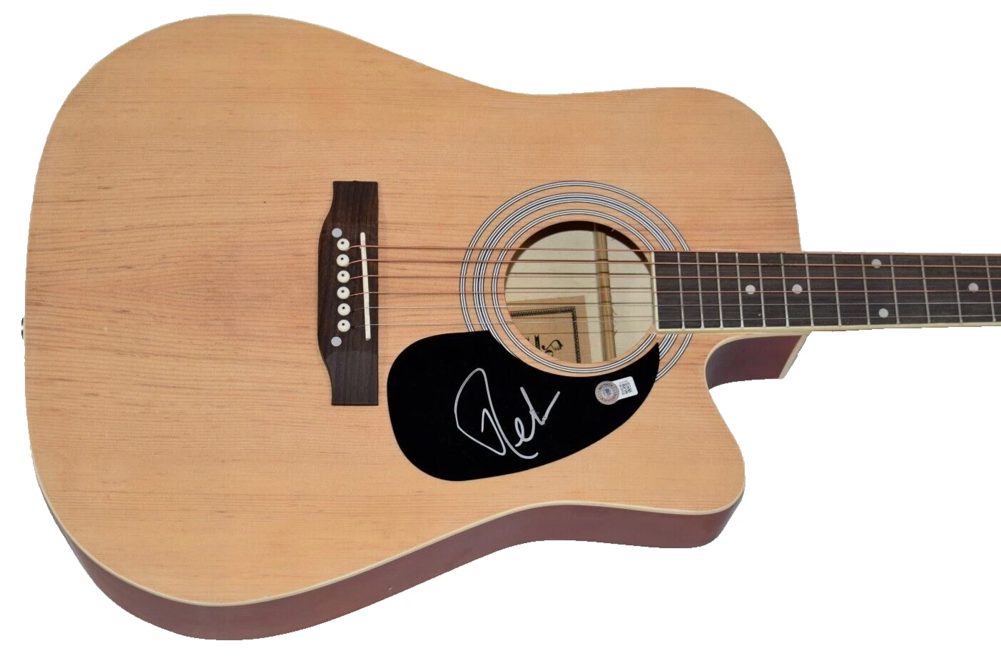 Reba McEntire Signed Full Size Acoustic Guitar Autograph Country Beckett COA