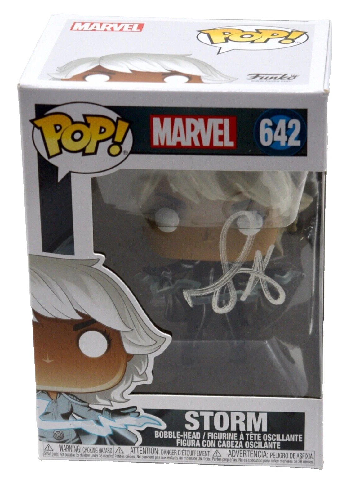 ALEXANDRA SHIPP SIGNED FUNKO POP X-MEN STORM #642 AUTOGRAPH BECKETT COA COLLECTIBLE MEMORABILIA