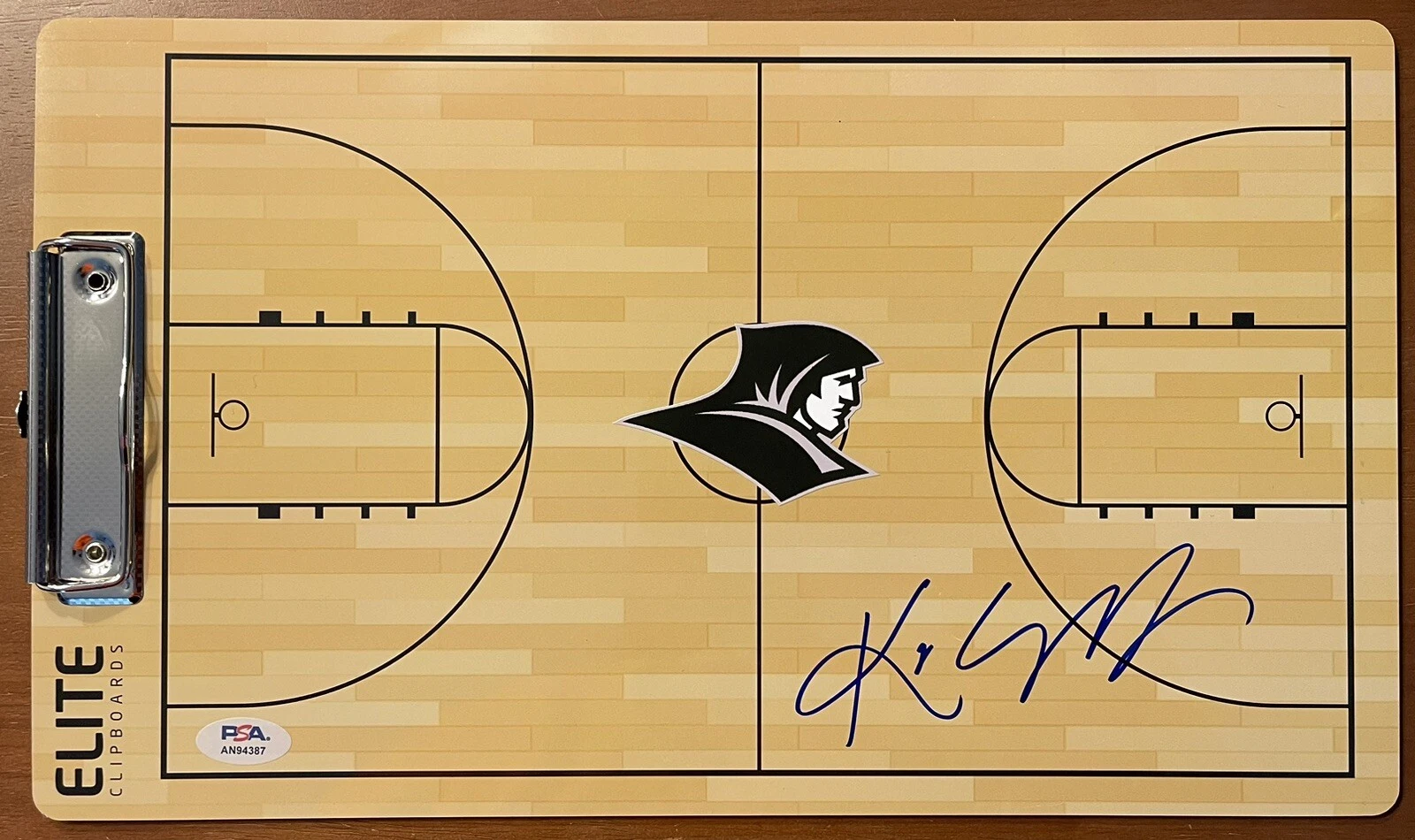 Kim English Signed Autographed Providence Friars Coaches Clipboard PSA/DNA Coa