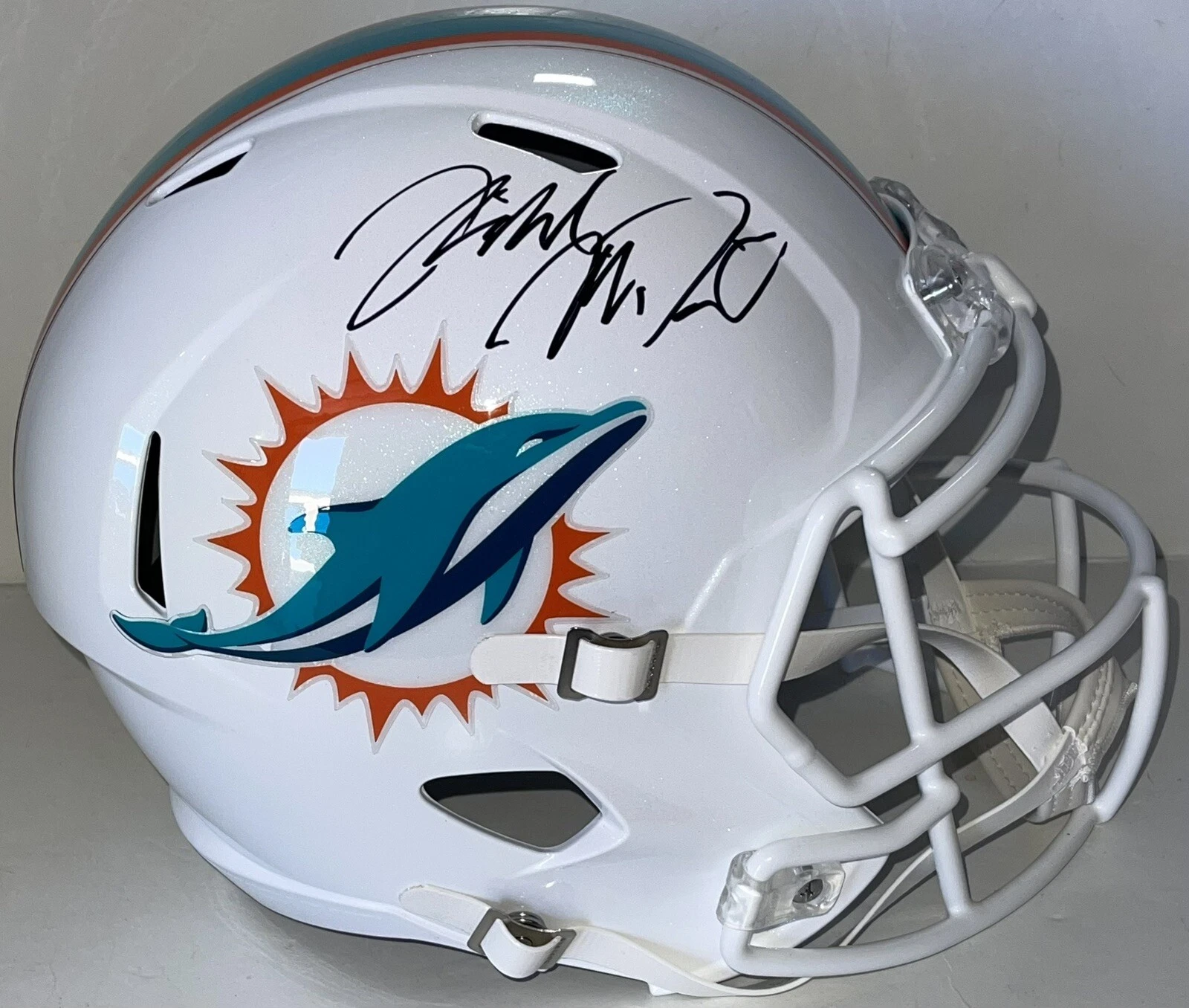 Mike McDaniel Signed Autographed Miami Dolphins Full Size Helmet PSA/DNA