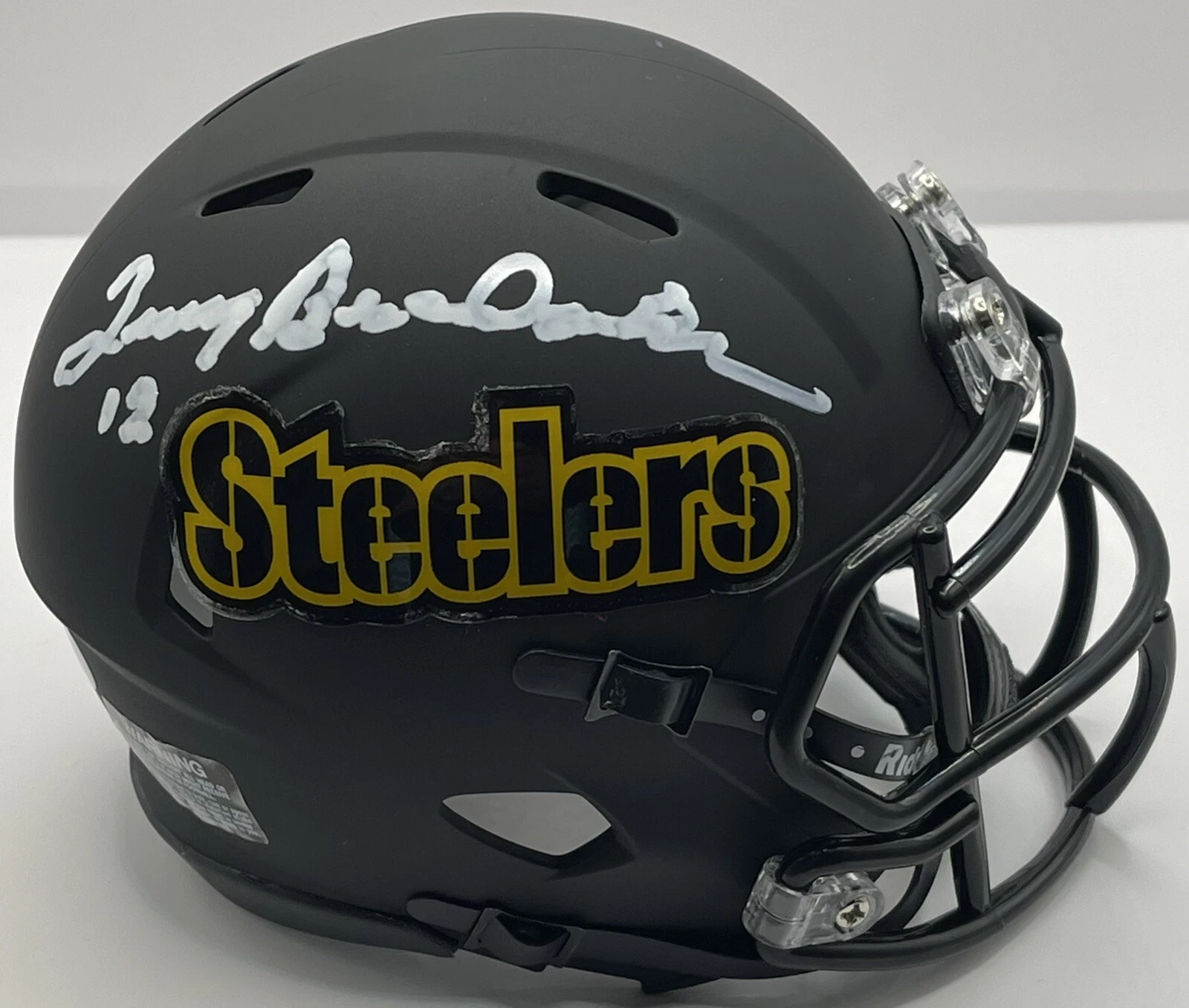 Terry Bradshaw Signed Autographed Custom Pittsburgh Steelers Mini Helmet PSA/DNA
