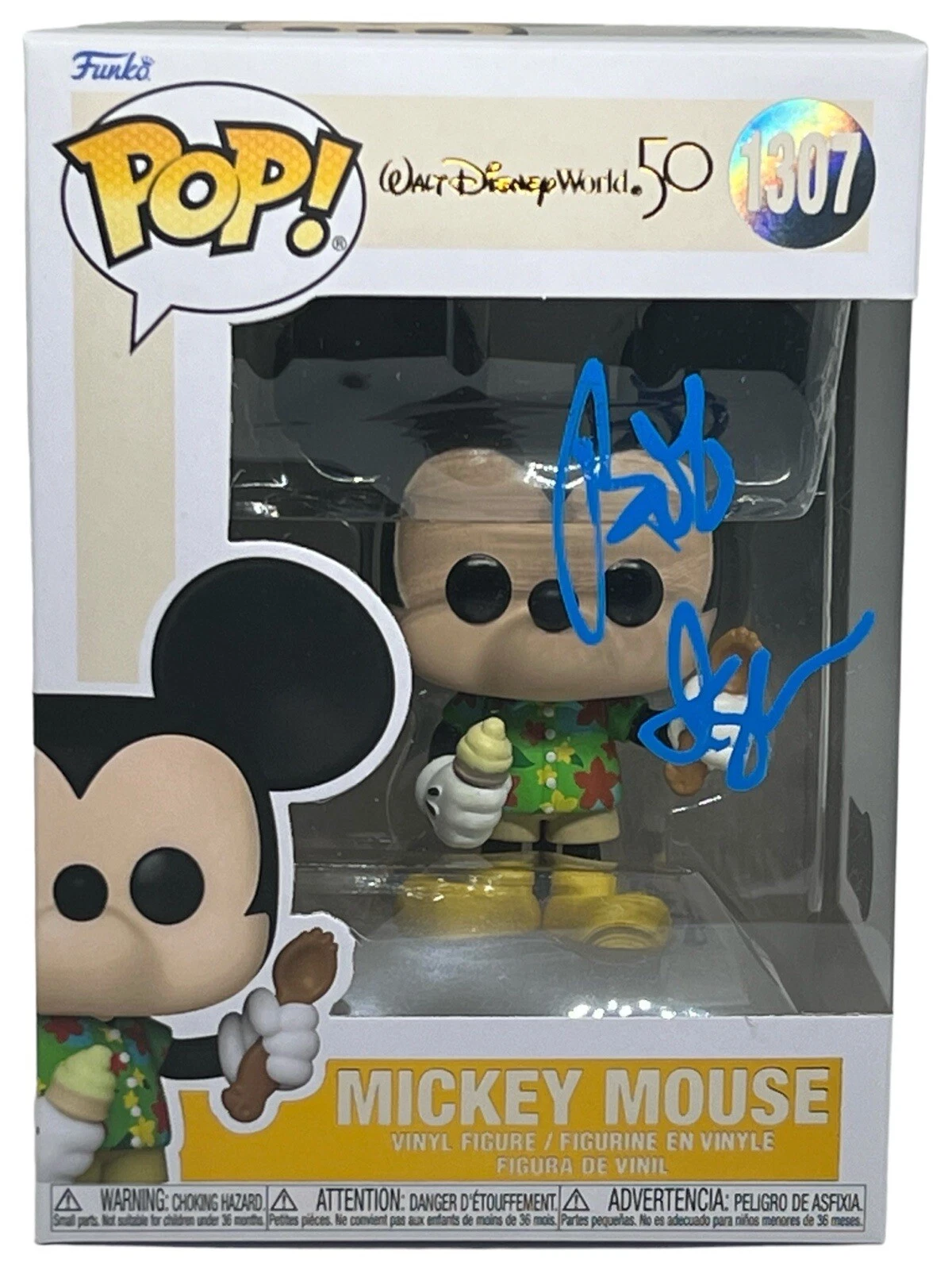 Bob Iger Signed Autograph Funko Pop Mickey Mouse Walt Disney CEO Robert BAS COA