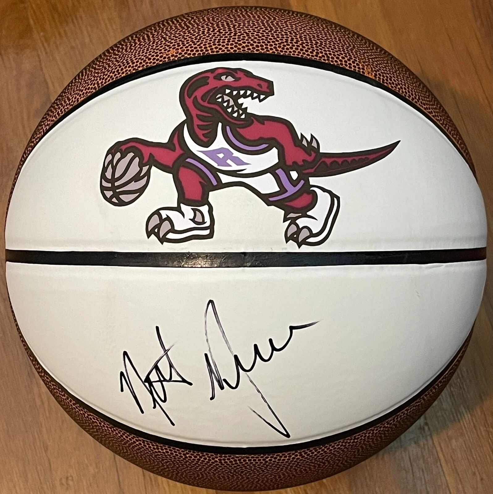 Nick Nurse Signed Autographed Toronto Raptors Logo Basketball JSA COA