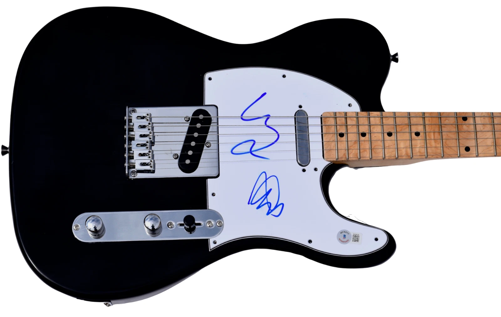 Imagine Dragons Signed Electric Guitar Dan Reynolds Daniel Wayne x2 Beckett COA