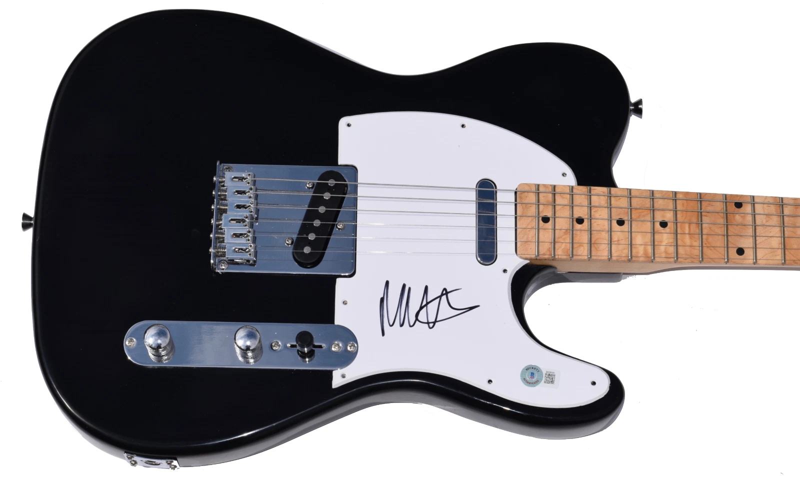 Matty Healy The 1975 Signed Electric Guitar Autograph Matthew Matt Beckett COA