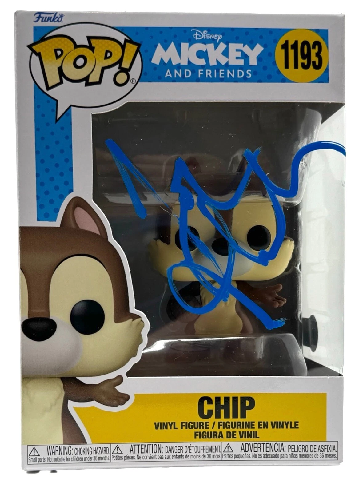 John Mulaney Signed Funko Pop Chip 'n Dale: Rescue Rangers Disney Autograph BAS