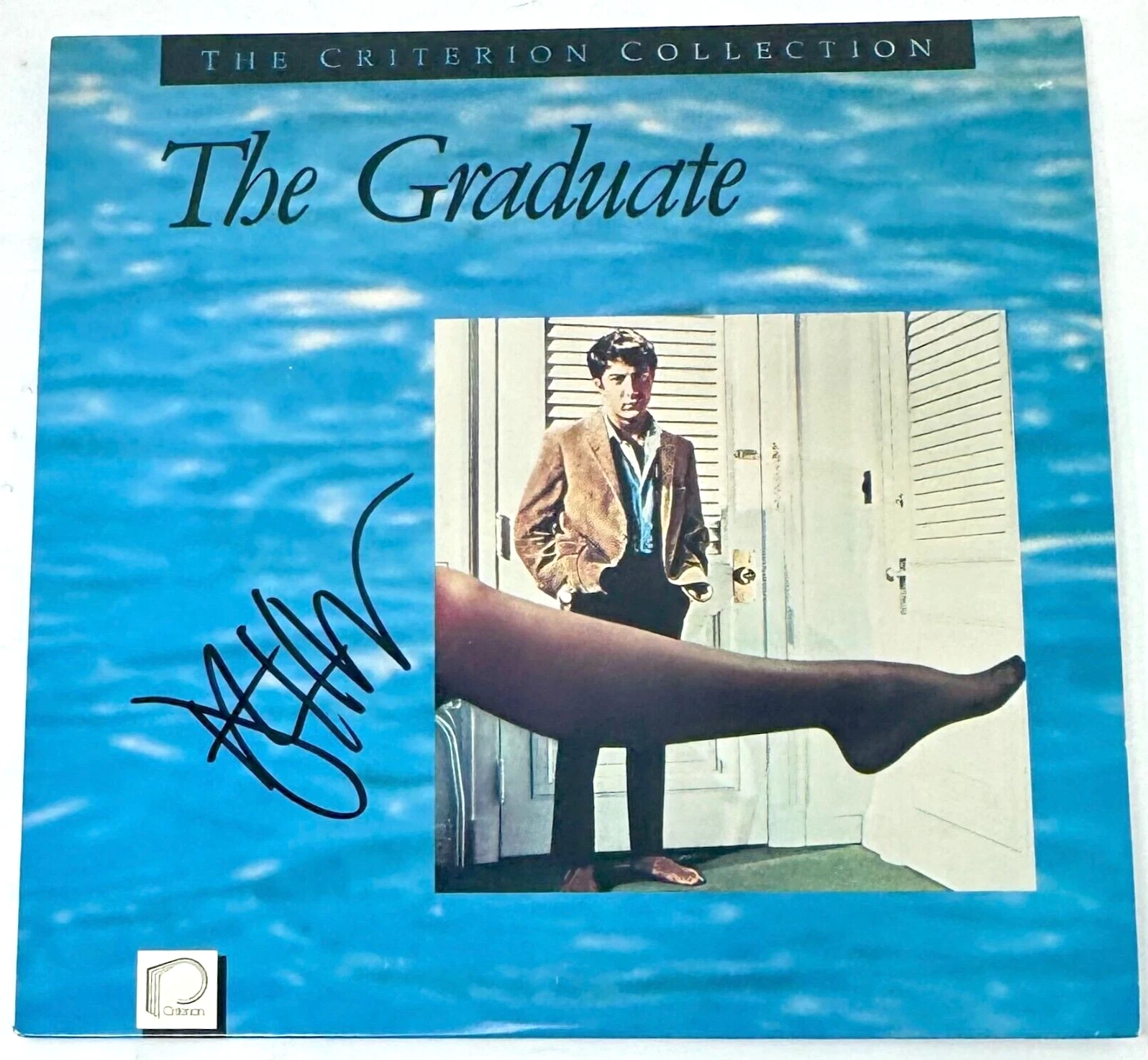 Dustin Hoffman Signed Autograph The Graduate Movie Laserdisc Film ACOA COA