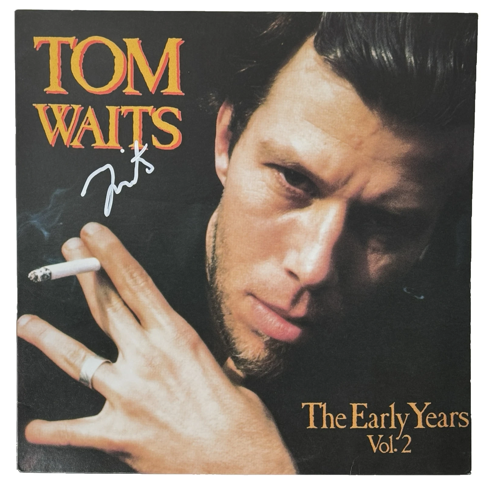 Tom Waits Signed The Early Years Vol. 2 Vinyl Record Album Autograph Beckett COA