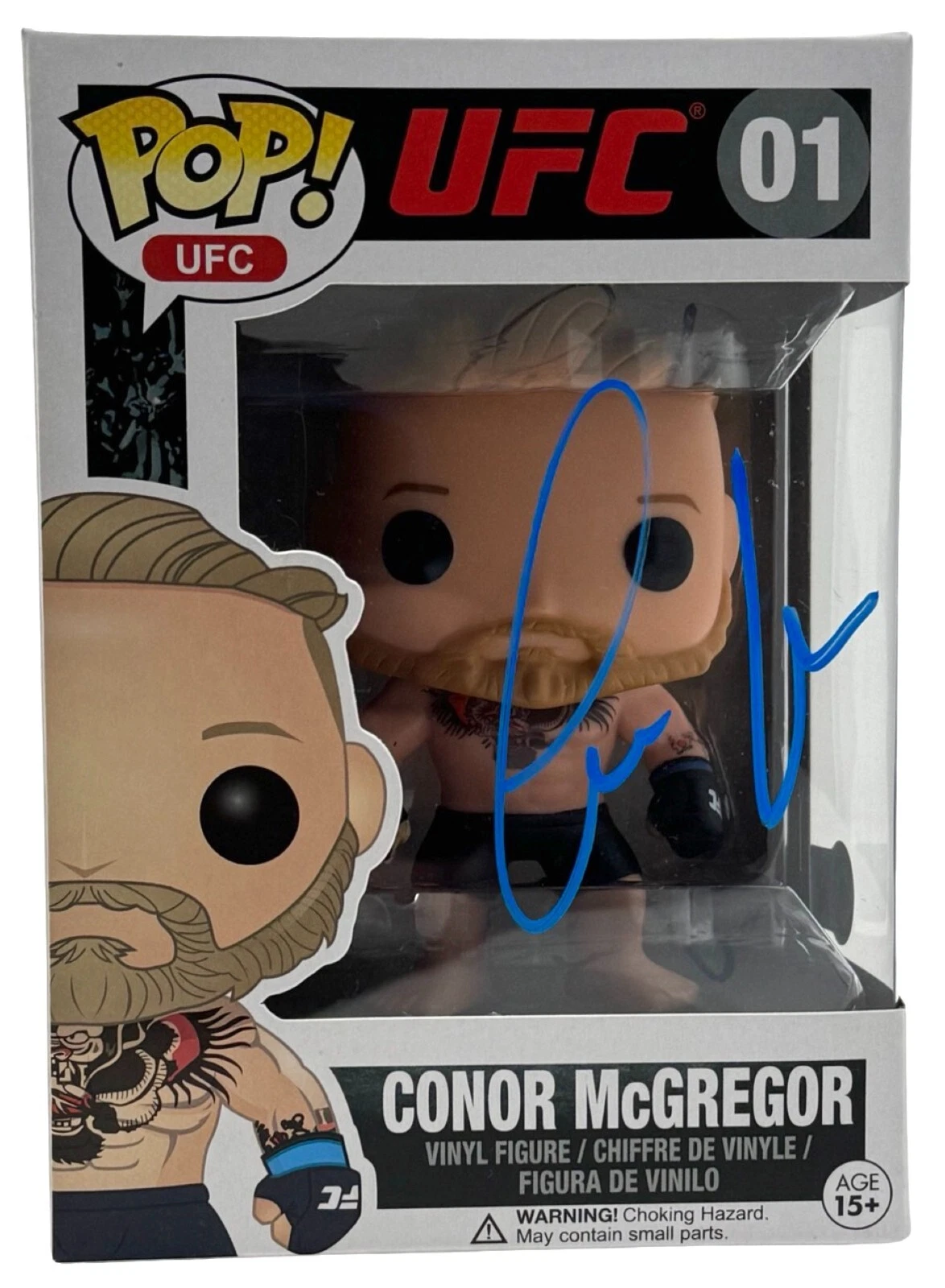 Conor McGregor Signed Funko Pop UFC #01 Figure MMA Autograph Beckett COA