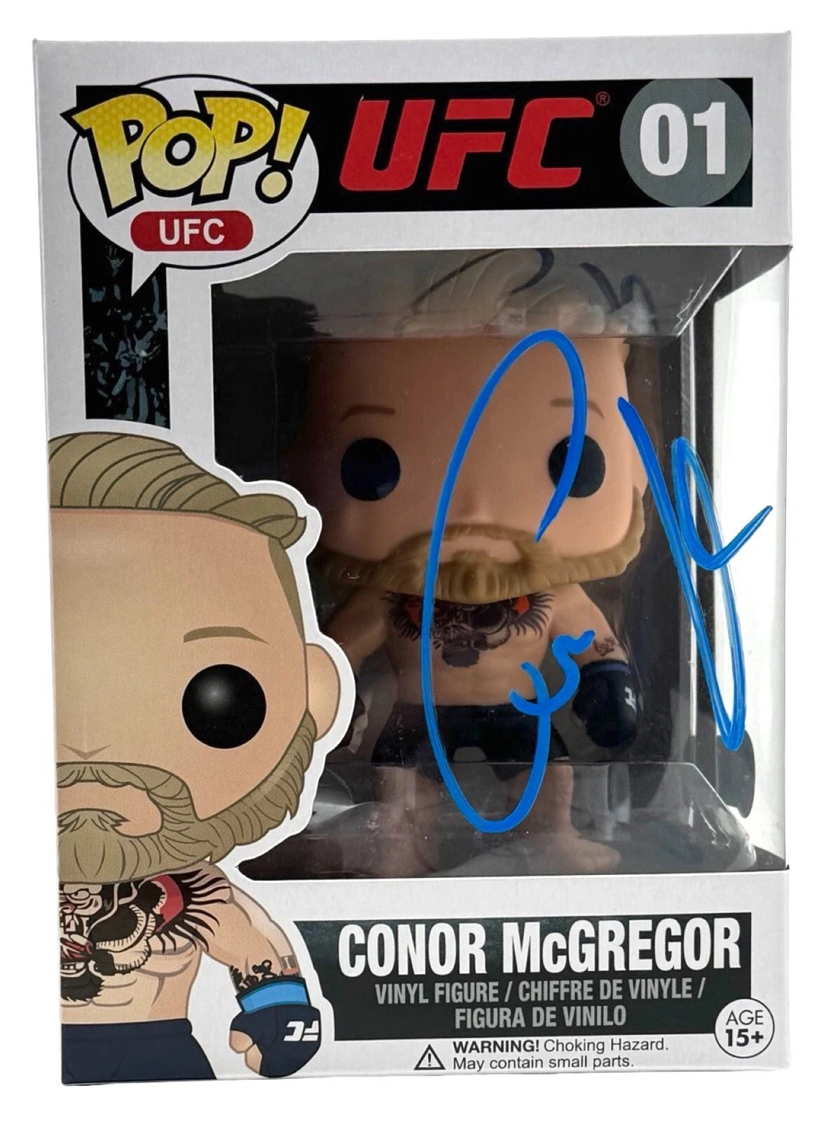 Conor McGregor Signed Funko Pop UFC #01 Figure MMA Autograph Beckett COA