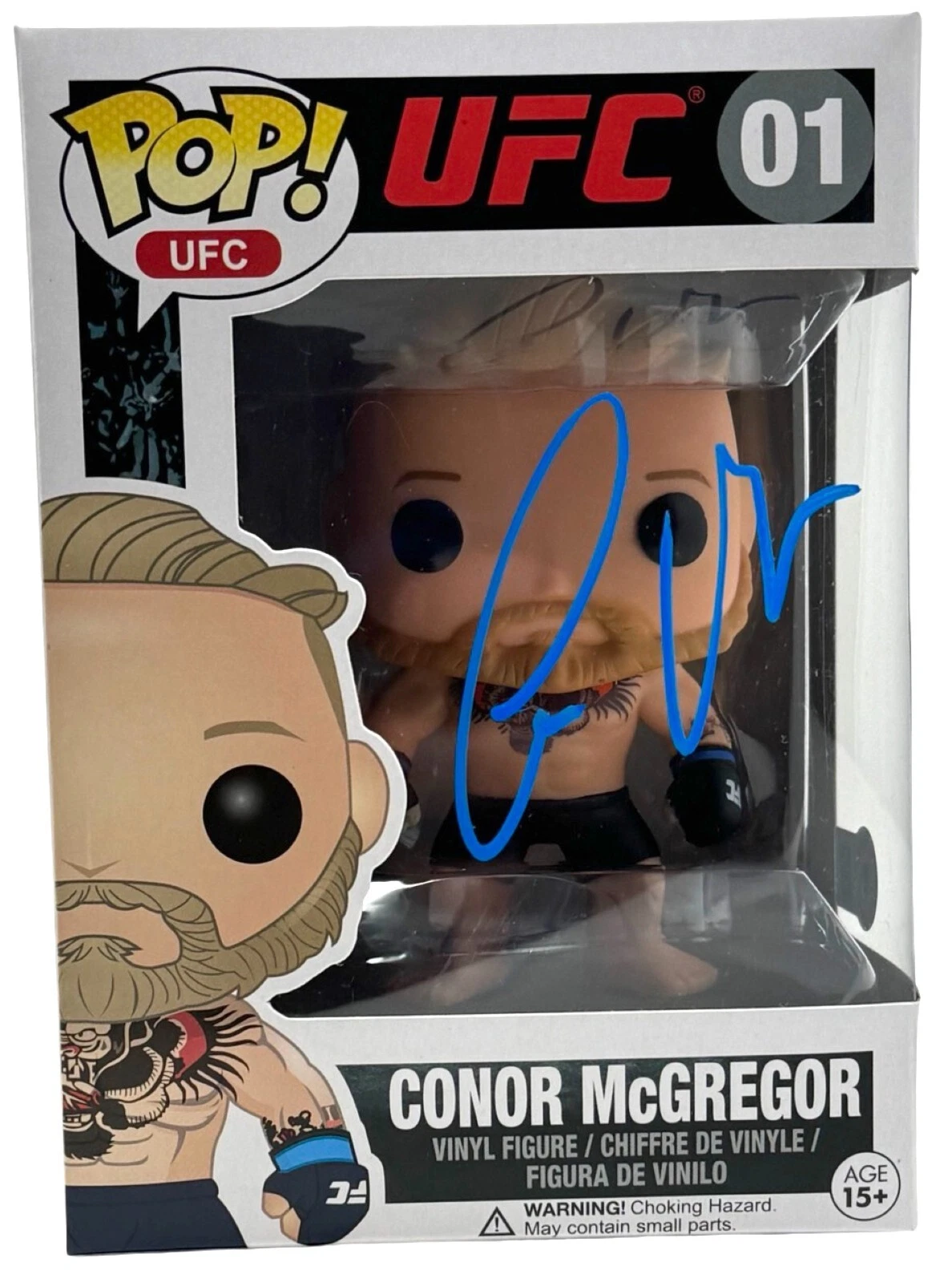 Conor McGregor Signed Funko Pop UFC #01 Figure MMA Autograph Beckett COA