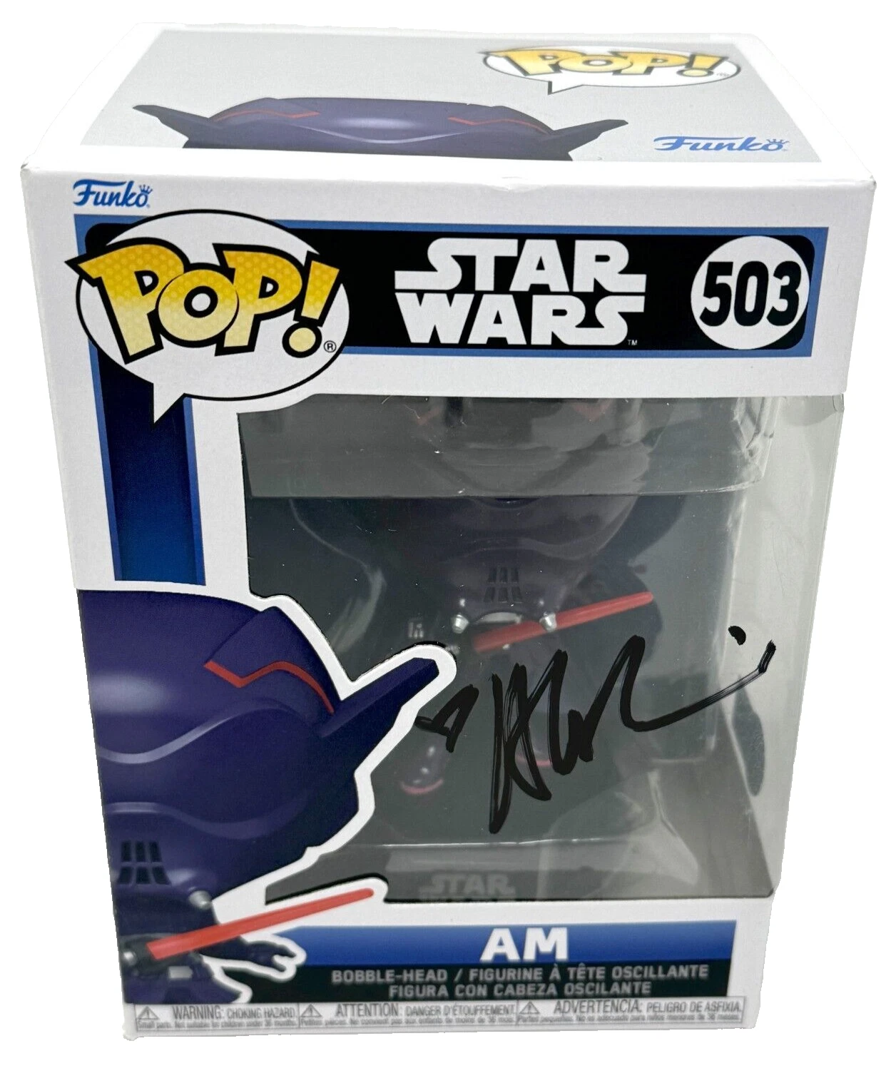 Alison Brie Signed Funko Pop Star Wars Visions AM #503 Autograph Beckett COA