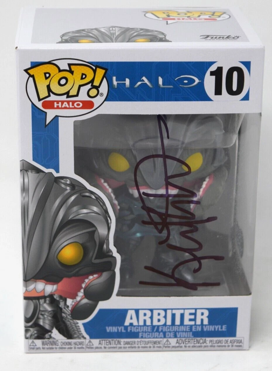 Keith David Signed Autographed Halo Arbiter Funko Pop #10 Figure Beckett COA