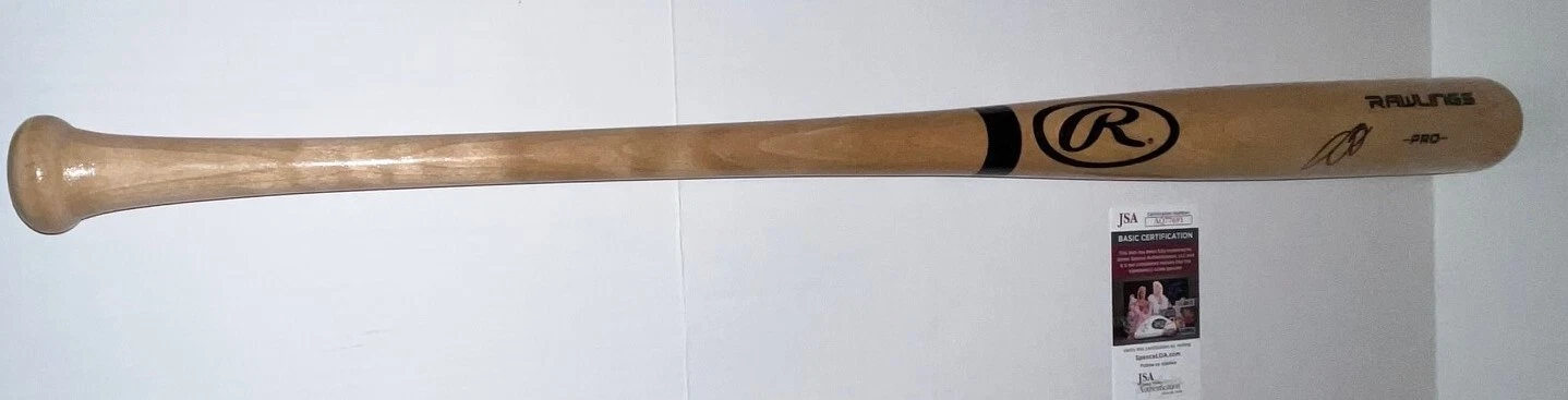 Dexter Fowler Chicago Cubs signed Full Size Rawlings Bat autographed JSA COA