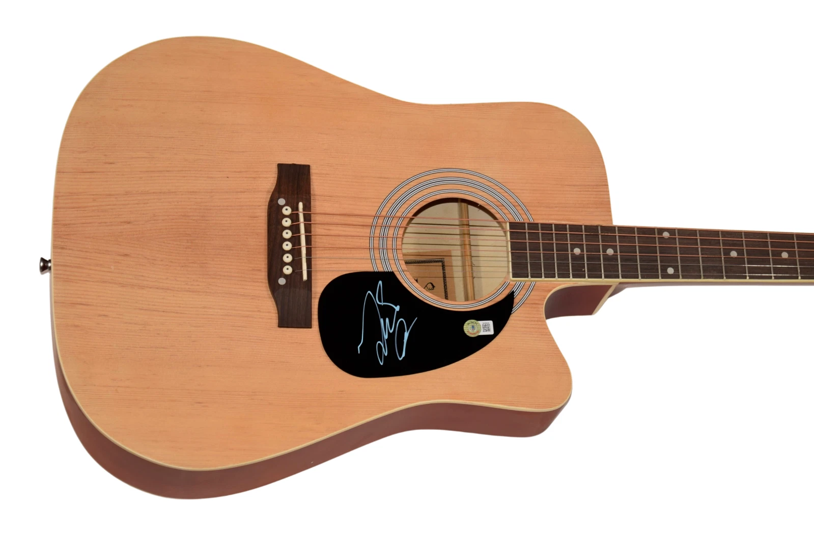Lewis Capaldi Signed Autograph Full Size Acoustic Guitar Singer Beckett COA