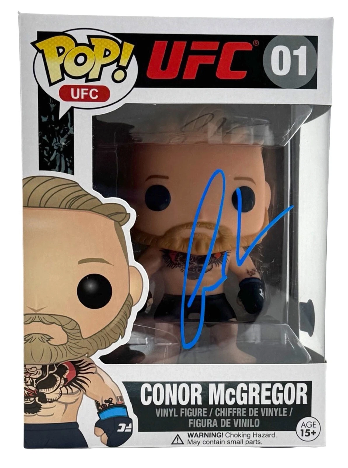 Conor McGregor Signed Funko Pop UFC #01 Figure MMA Autograph Beckett COA
