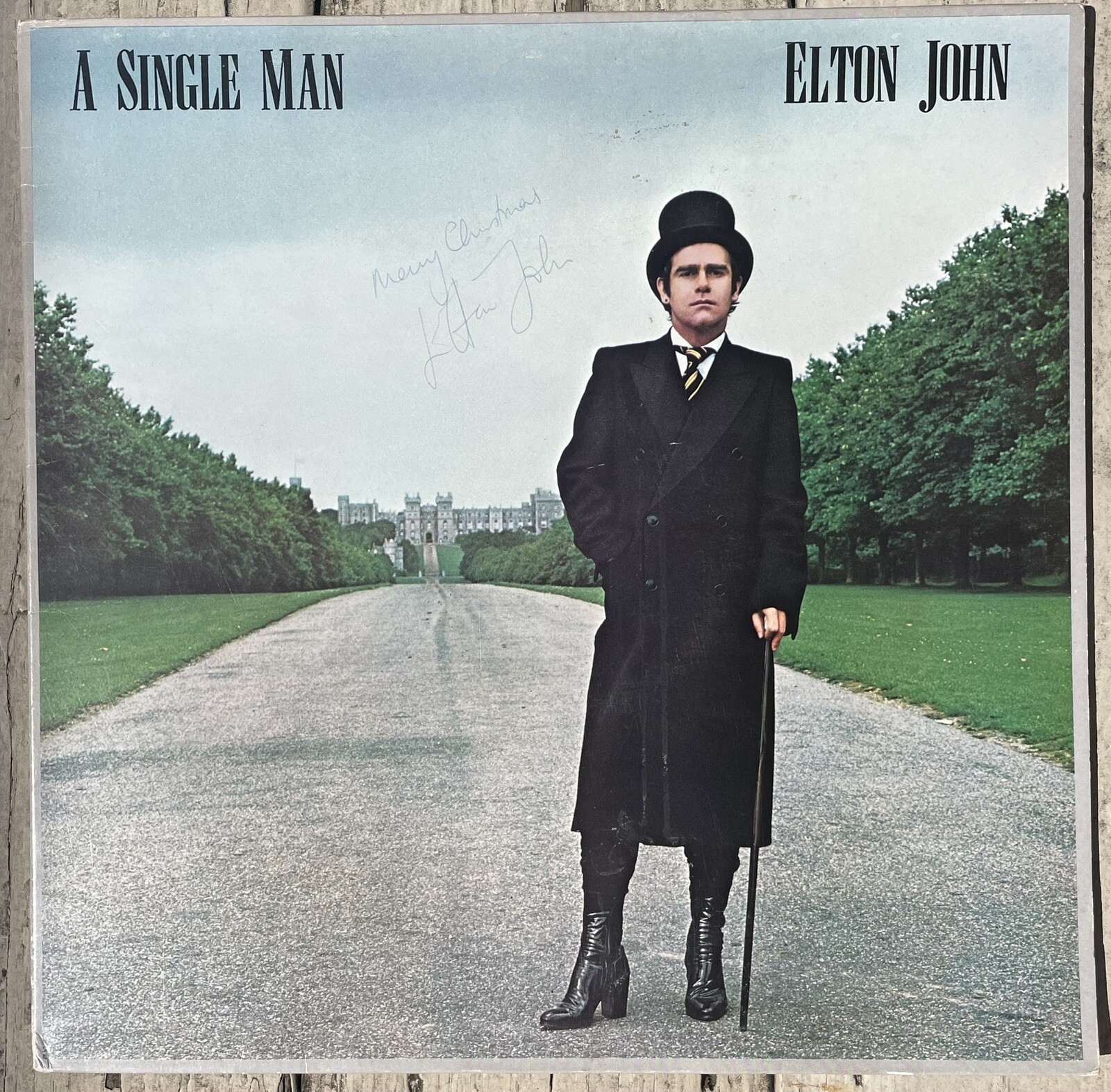 Legendary ELTON JOHN Autographed Signed 