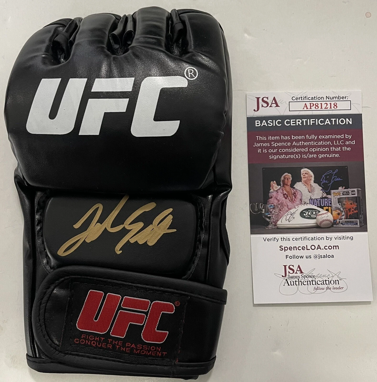 Josh Emmett Signed Autographed UFC Fighter Glove PSA/DNA COA