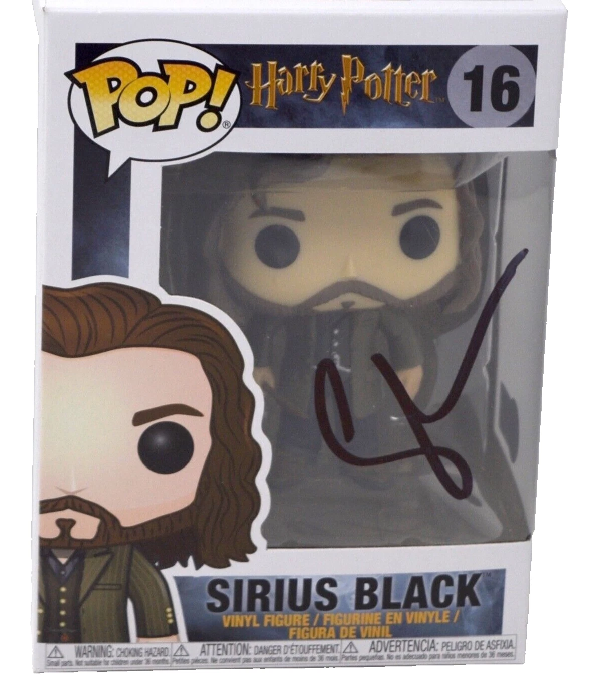 Gary Oldman Signed Autograph Funko Pop Harry Potter Sirius Black 16 Beckett COA