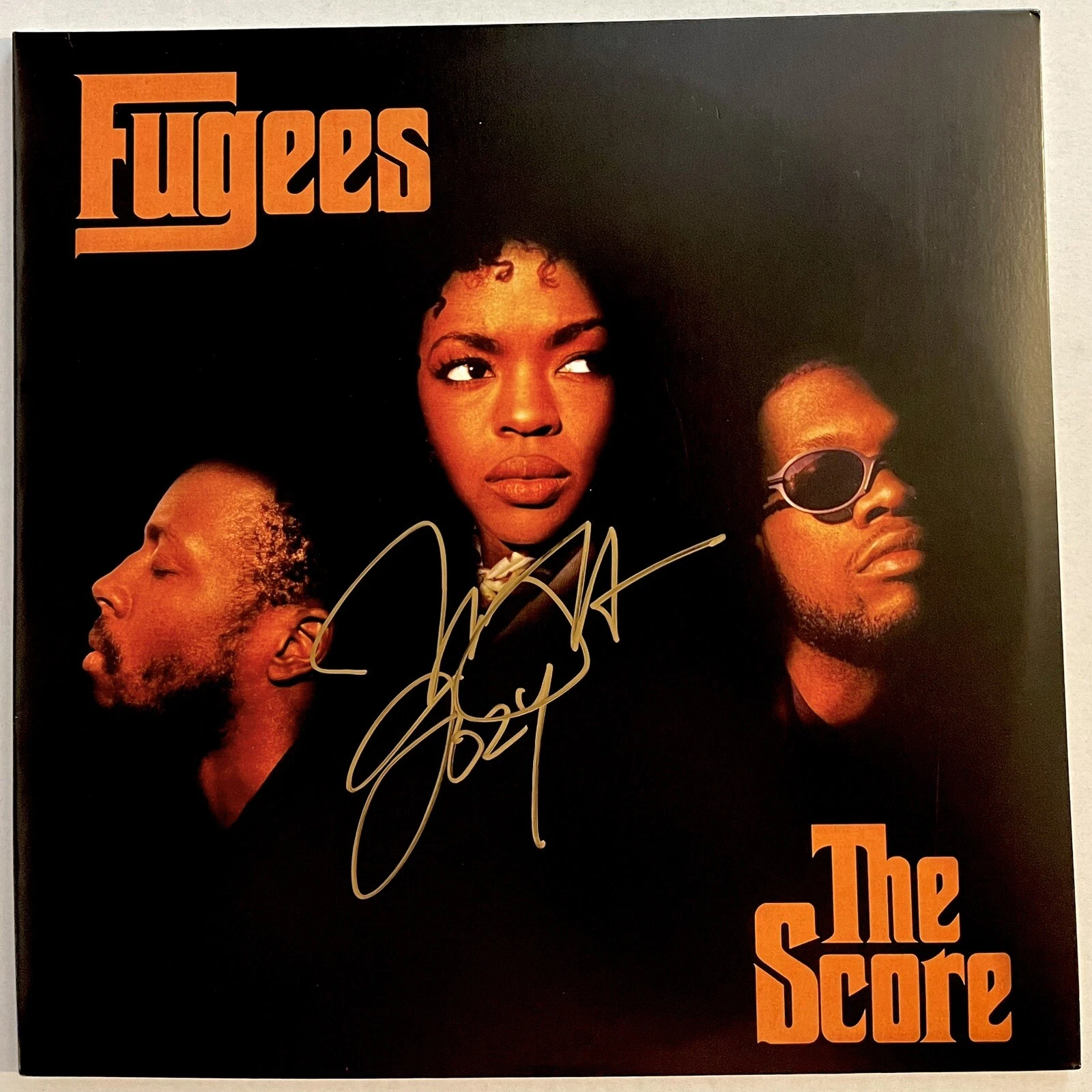 Lauryn Hill Signed Autographed Fugees The Score Vinyl Record PSA/DNA Coa