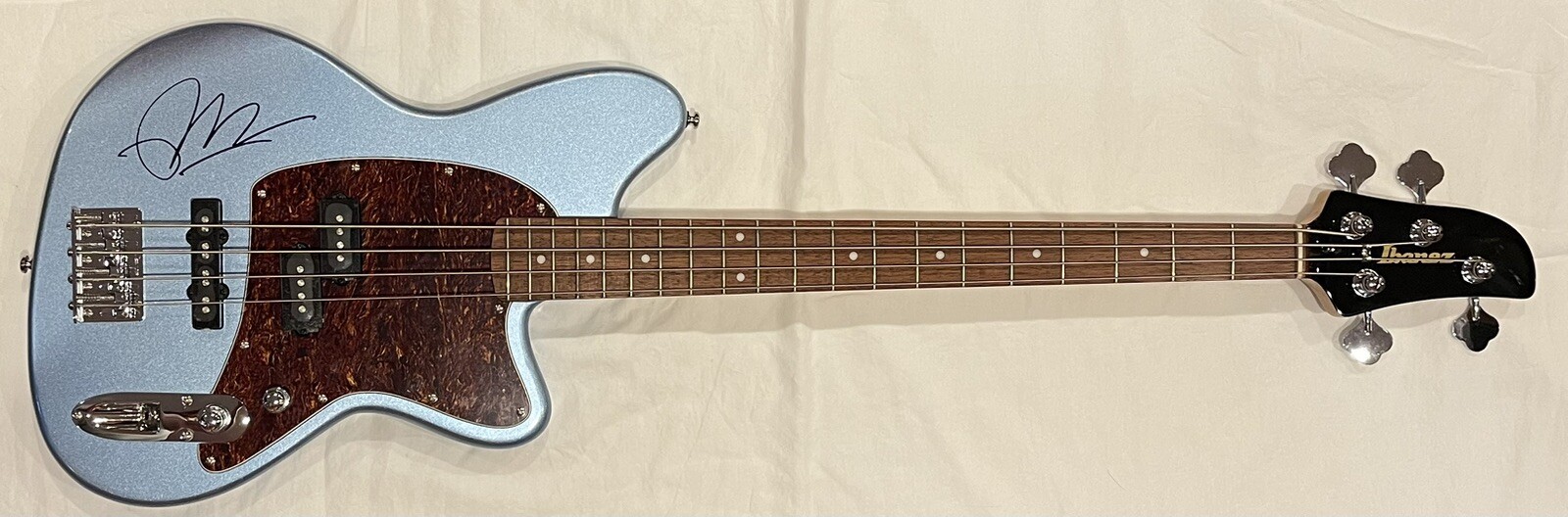 Pete Wentz Signed Autographed Full Size Bass Guitar Fall Out Boy PSA/DNA