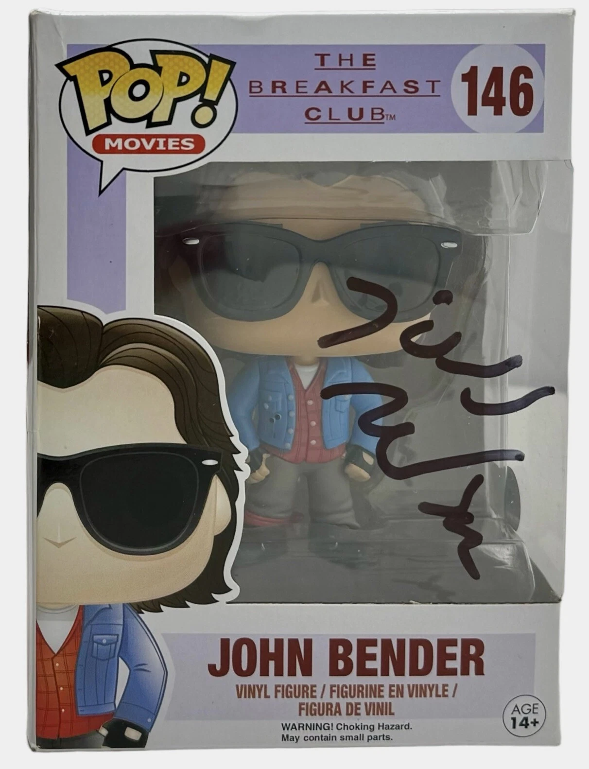 Judd Nelson Signed Funko Pop The Breakfast Club John Bender Autograph Beckett