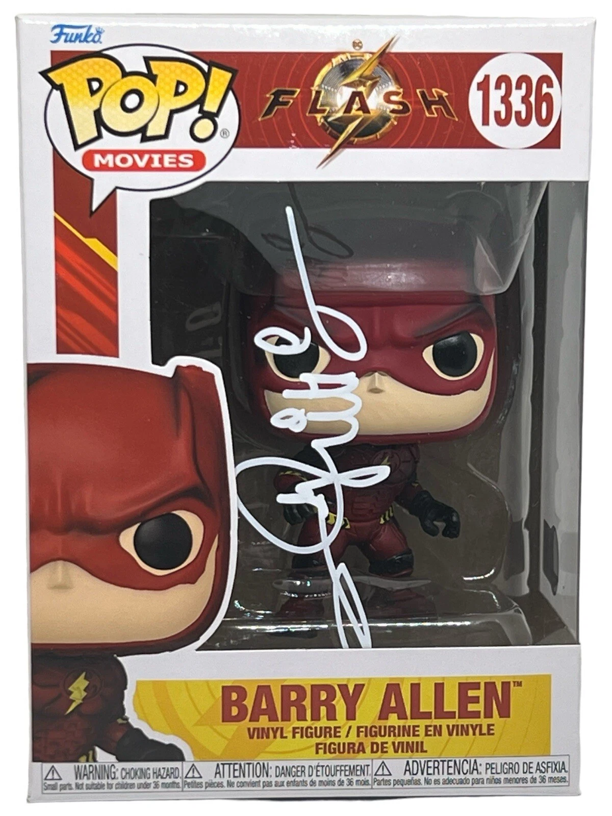 Andy Muschietti The Flash Signed Funko Pop #1333 Director Autograph Beckett COA
