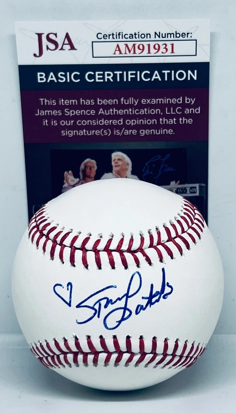 Stormy Daniels MAGA Adult Star signed MLB Baseball Ball autographed JSA Proof