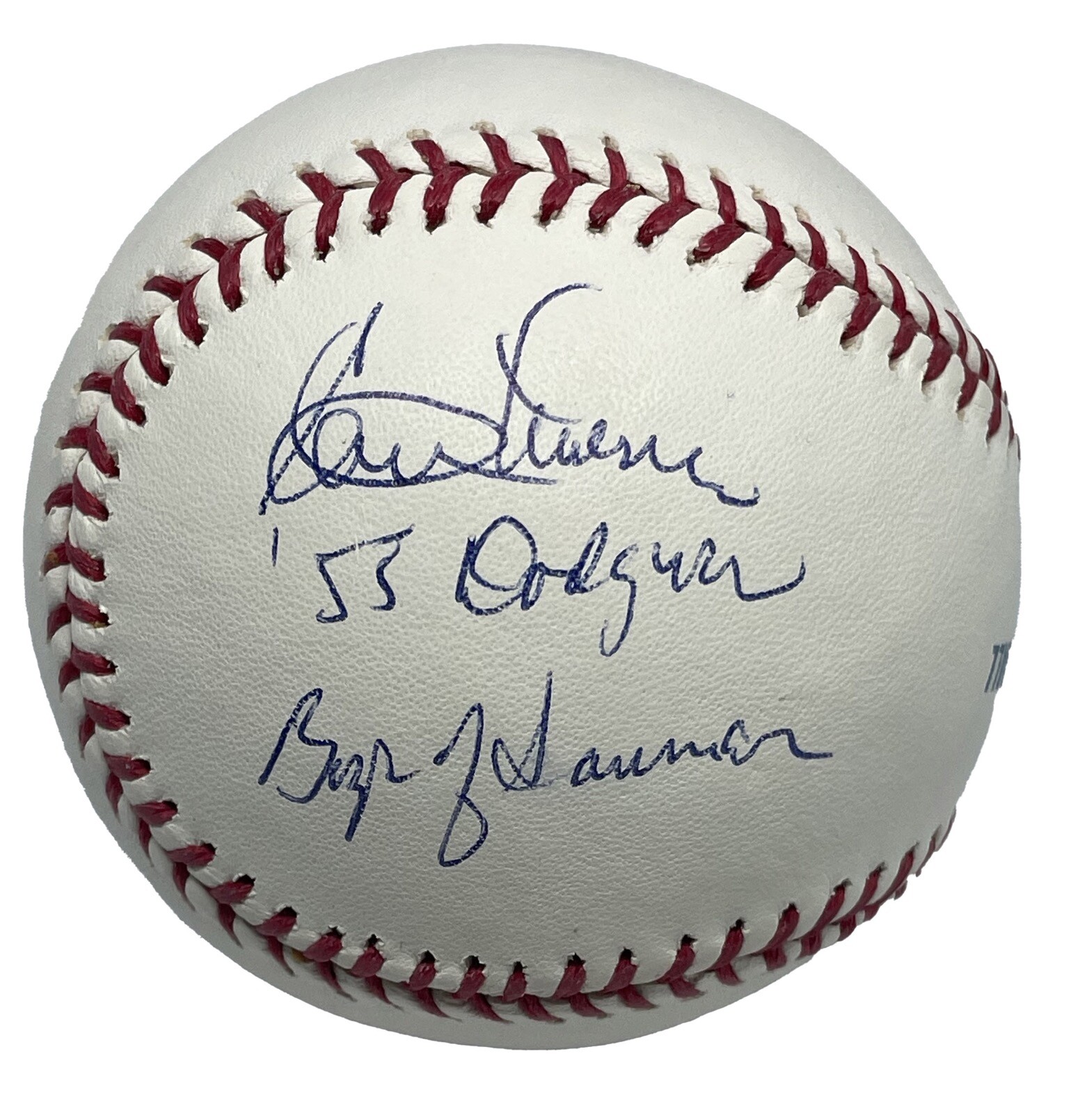 Clem Labine Signed MLB Baseball JSA W21940 w/ 55 Dodgers Boys of Summer