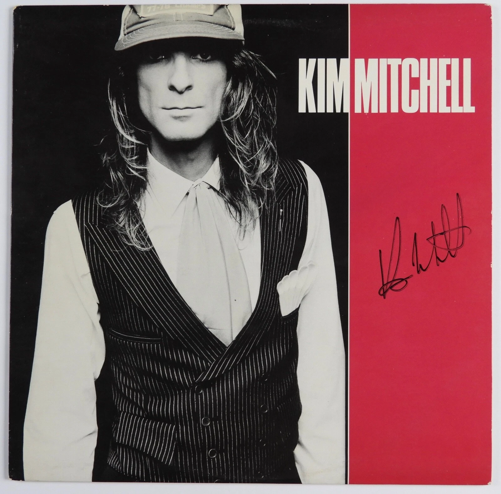 Kim Mitchell JSA Signed Autograph Record Vinyl