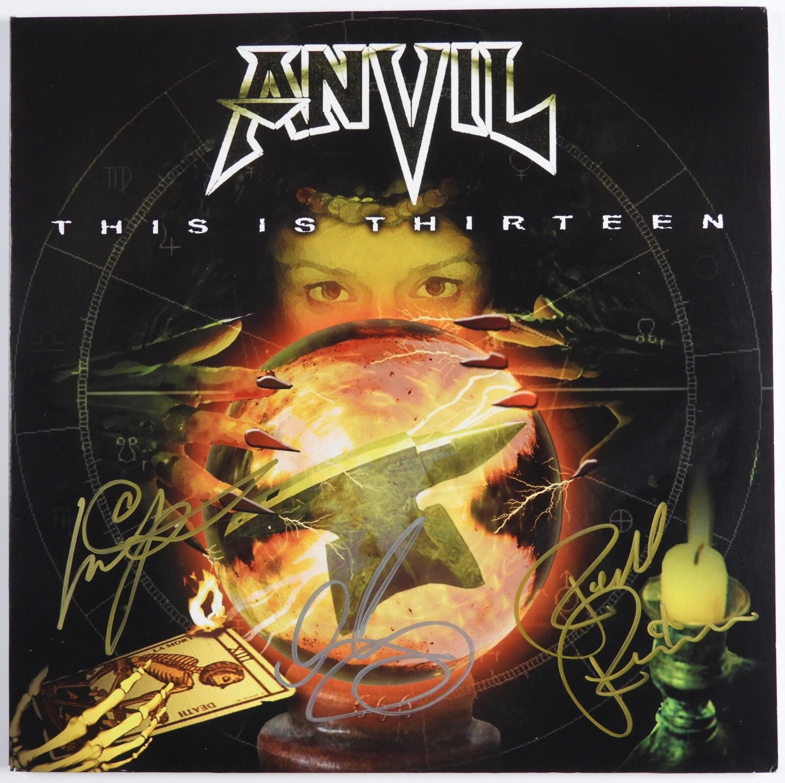 Anvil JSA Signed Autograph Record Vinyl This is Thirteen
