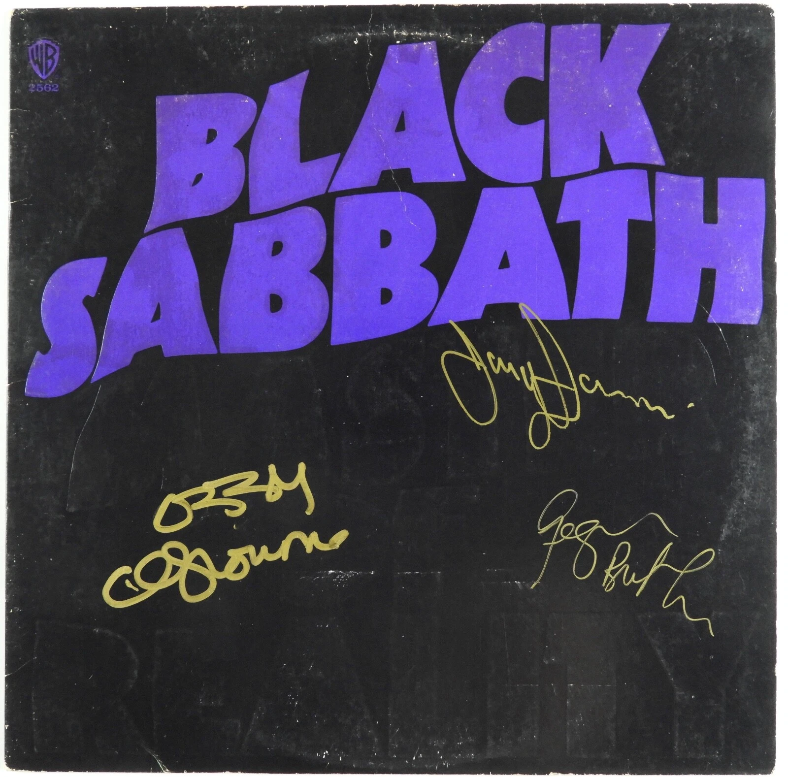 Black Sabbath Ozzy Osbourne JSA Autograph Signed Album Geezer Butler Tony Lommi