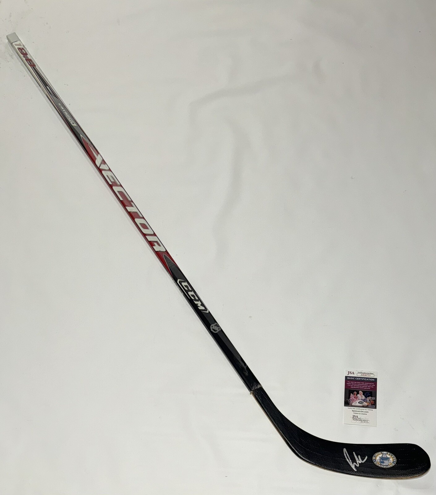 PATRICK MAROON SIGNED HOCKEY STICK ST. LOUIS BLUES 2019 STANLEY CUP CHAMPS
