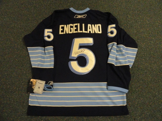 DERYK ENGELLAND SIGNED 2011 PITTSBURGH PENGUINS WINTER CLASSIC JERSEY LICENSED