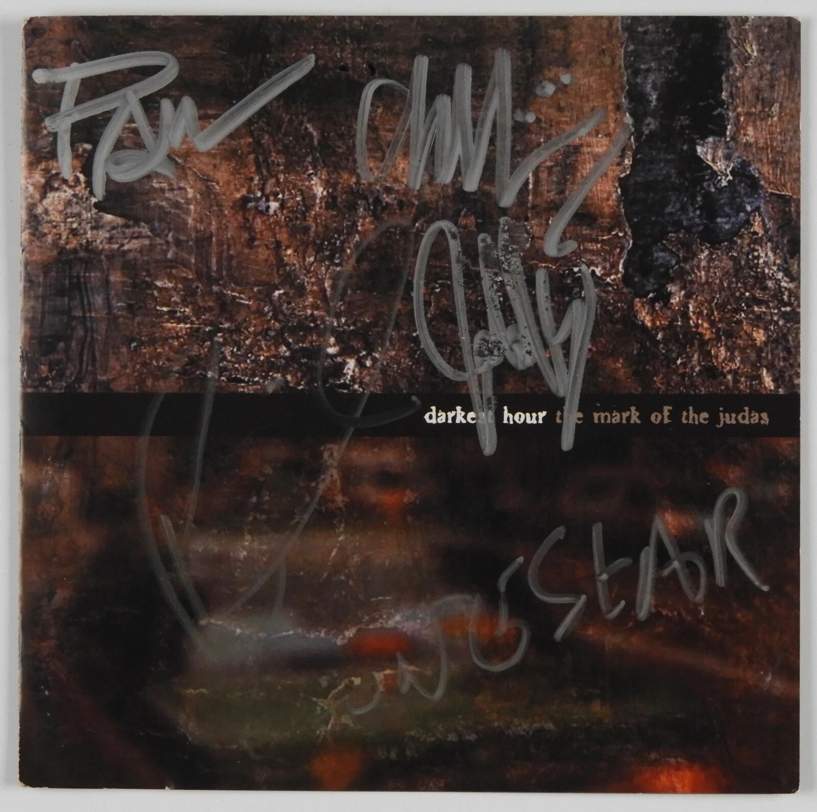 Darkest Hour signed autograph CD The Mark Of Judas