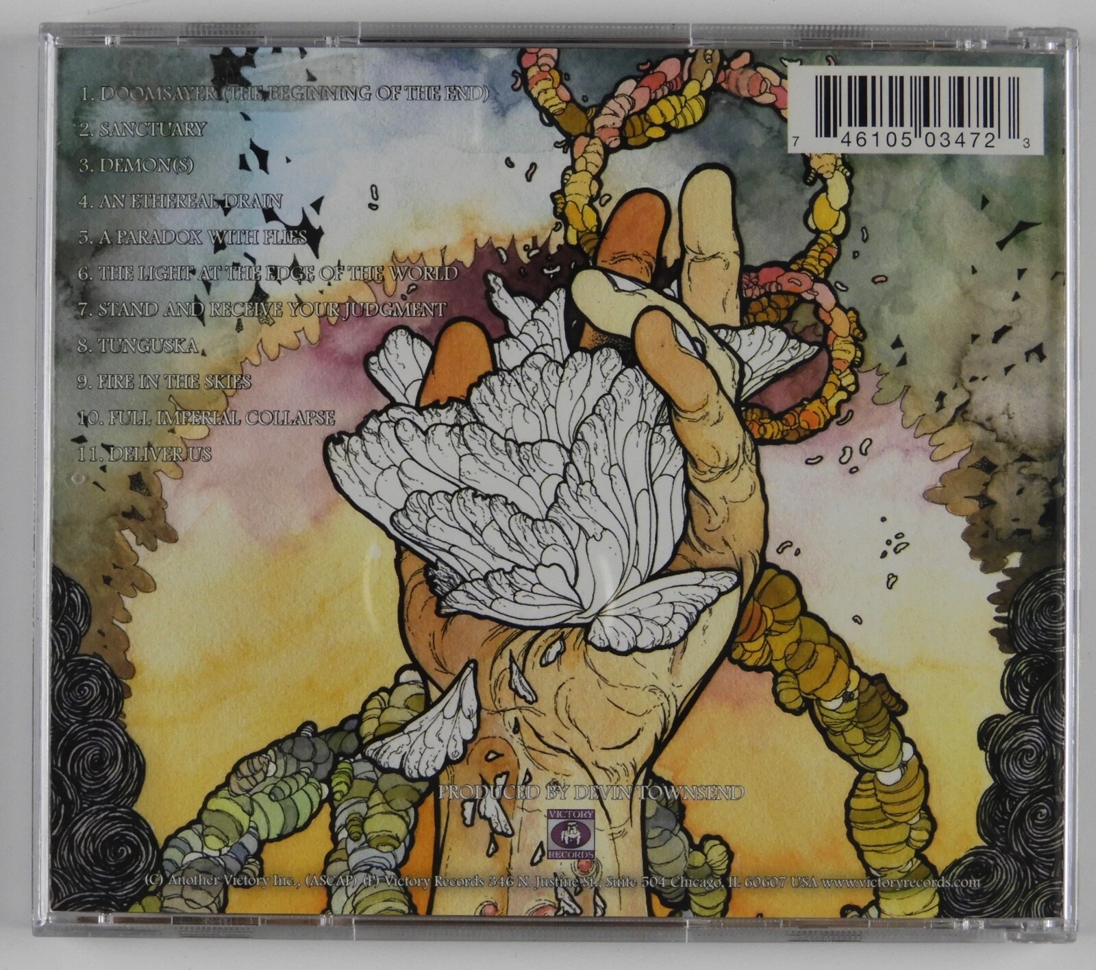 Darkest Hour signed autograph CD Deliver Us