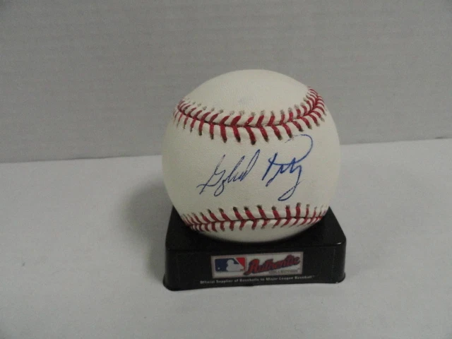 GAYLORD PERRY SIGNED OMLB BASEBALL NEW YORK YANKEES