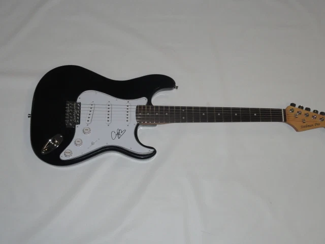 CASSADEE POPE SIGNED ELECTRIC GUITAR THE VOICE HEY MONDAY PROOF JSA COA