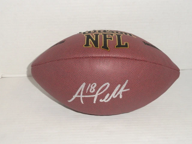 AUSTIN PETTIS SIGNED NFL FOOTBALL ST. LOUIS RAMS BOISE ST. AUTOGRAPHED
