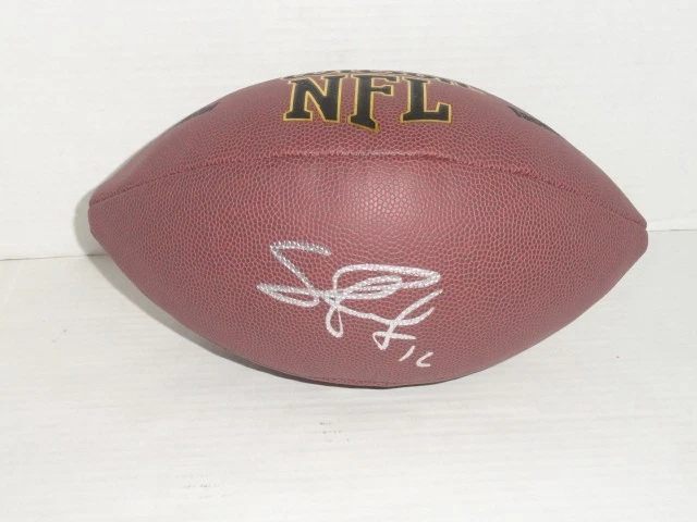 SEAN RENFREE SIGNED NFL FOOTBALL ATLANTA FALCONS DUKE BLUE DEVILS