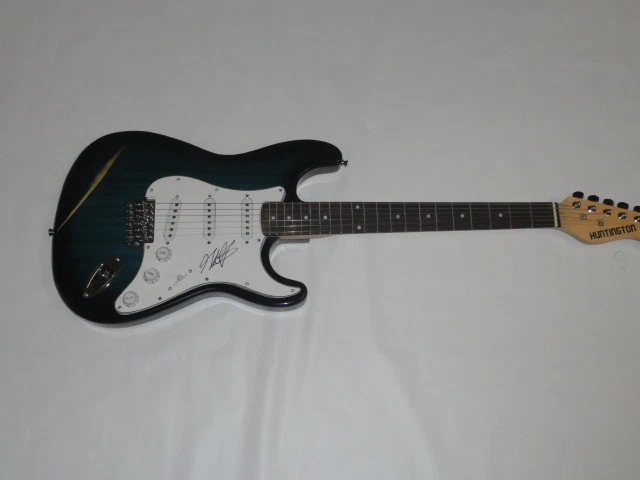 GAVIN DEGRAW SIGNED BLUEBURST ELECTRIC GUITAR NOT OVER YOU