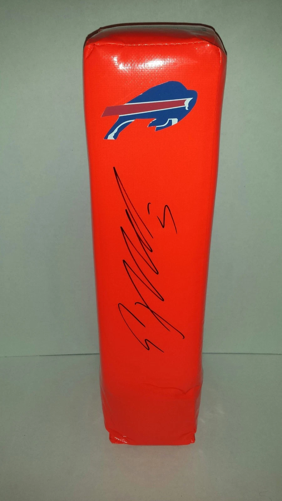 EJ MANUEL SIGNED BUFFALO BILLS TOUCHDOWN PYLON FOOTBALL COA E.J.