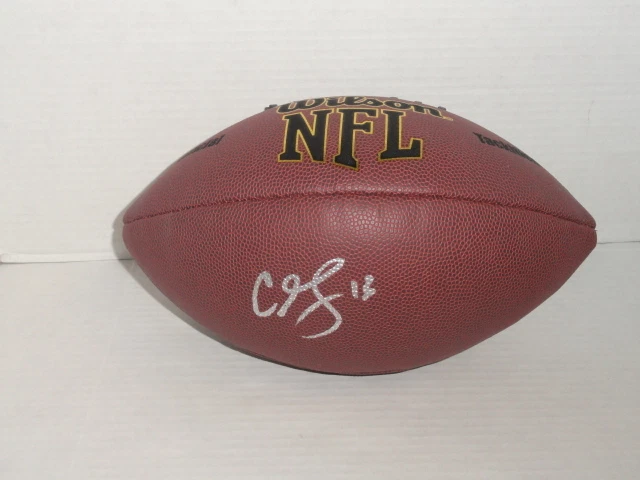 CHRIS GIVENS SIGNED NFL FOOTBALL ST. LOUIS RAMS AUTOGRAPHED