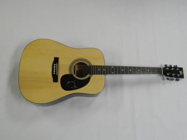 CASEY JAMES SIGNED NATURAL ACOUSTIC GUITAR COUNTRY SUPERSTAR