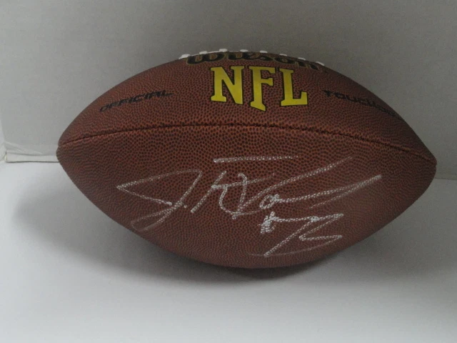 JAHRI EVANS SIGNED NFL FOOTBALL NEW ORLEANS SAINTS AUTOGRAPHED