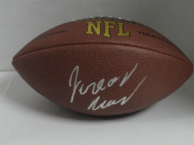 JERROD HEARD SIGNED NFL FOOTBALL TEXAS LONGHORNS EXACT PROOF