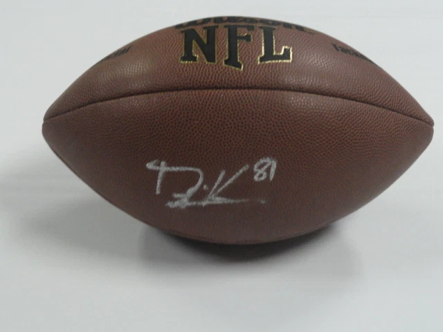 DUSTIN KELLER SIGNED NFL FOOTBALL NEW YORK JETS PURDUE AUTOGRAPHED