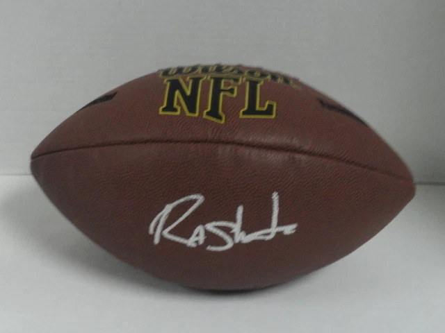RASHEDE HAGEMAN SIGNED NFL FOOTBALL MINNESOTA GOLDEN GOPHERS NFL STAR