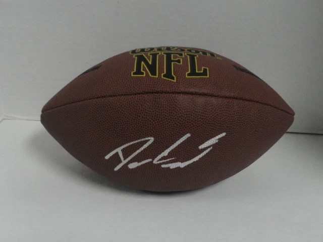 DAMIAN COPELAND SIGNED NFL FOOTBALL LOUISVILLE CARDINAL NFL STAR