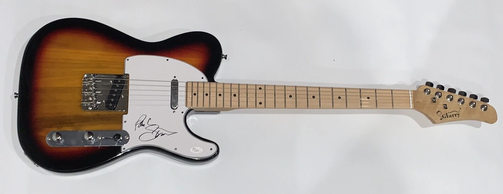 PAUL SIMON SIGNED SUNBURST ELECTRIC GUITAR PROOF JSA LOA